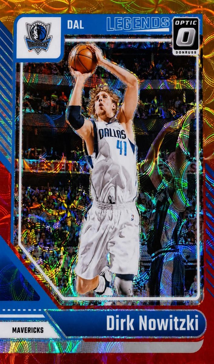 2024 Donruss Optic Basketball Red and Gold International Dirk Nowitzki #247
