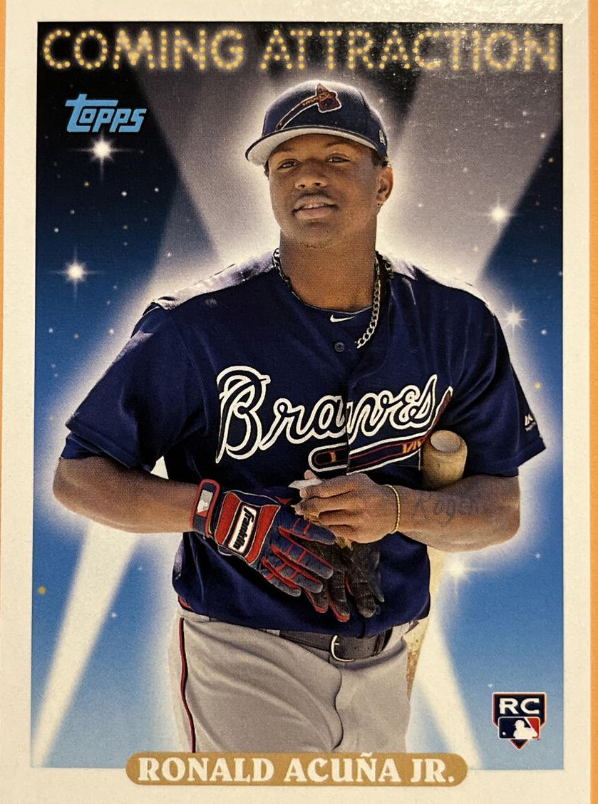 2018 Topps Archives Baseball Ronald Acuna Jr. #CA-12