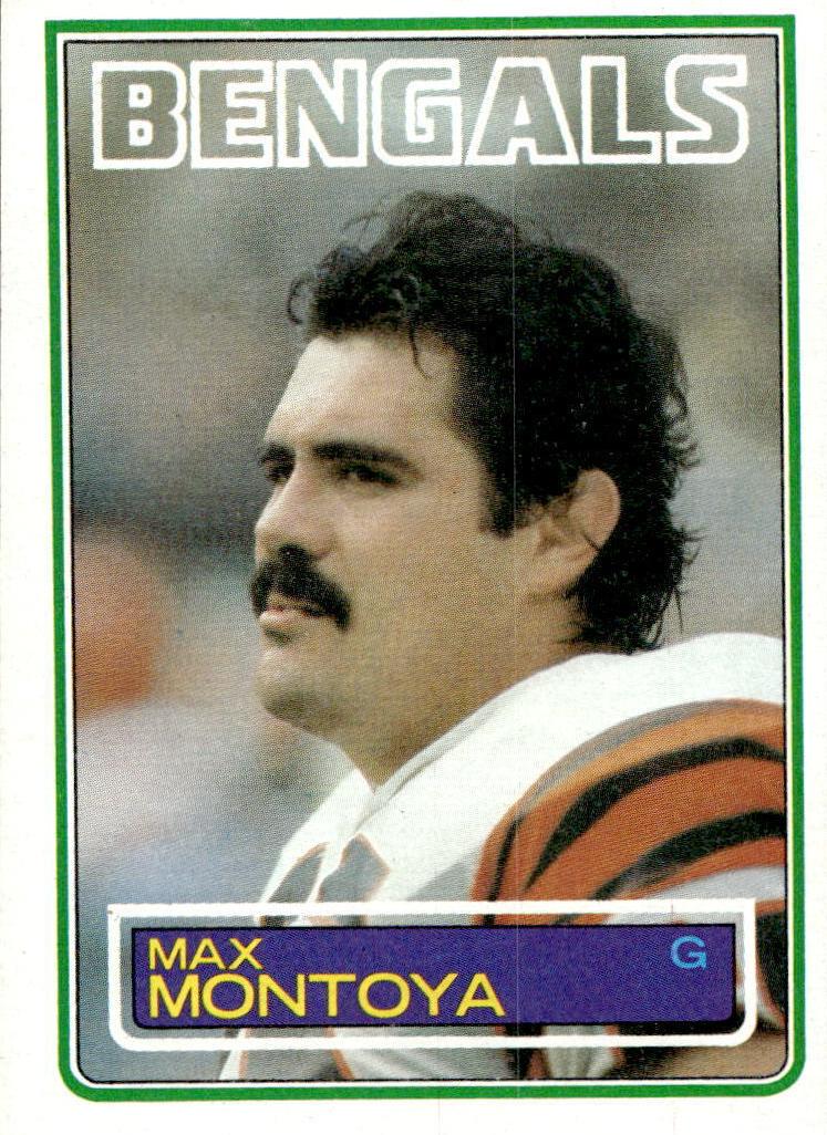 1983 Topps Football Max Montoya #239