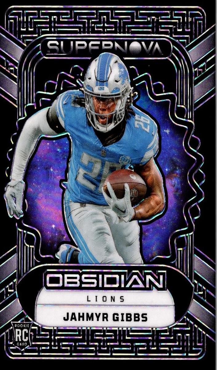 2023 Panini Obsidian Football Jahmyr Gibbs #12