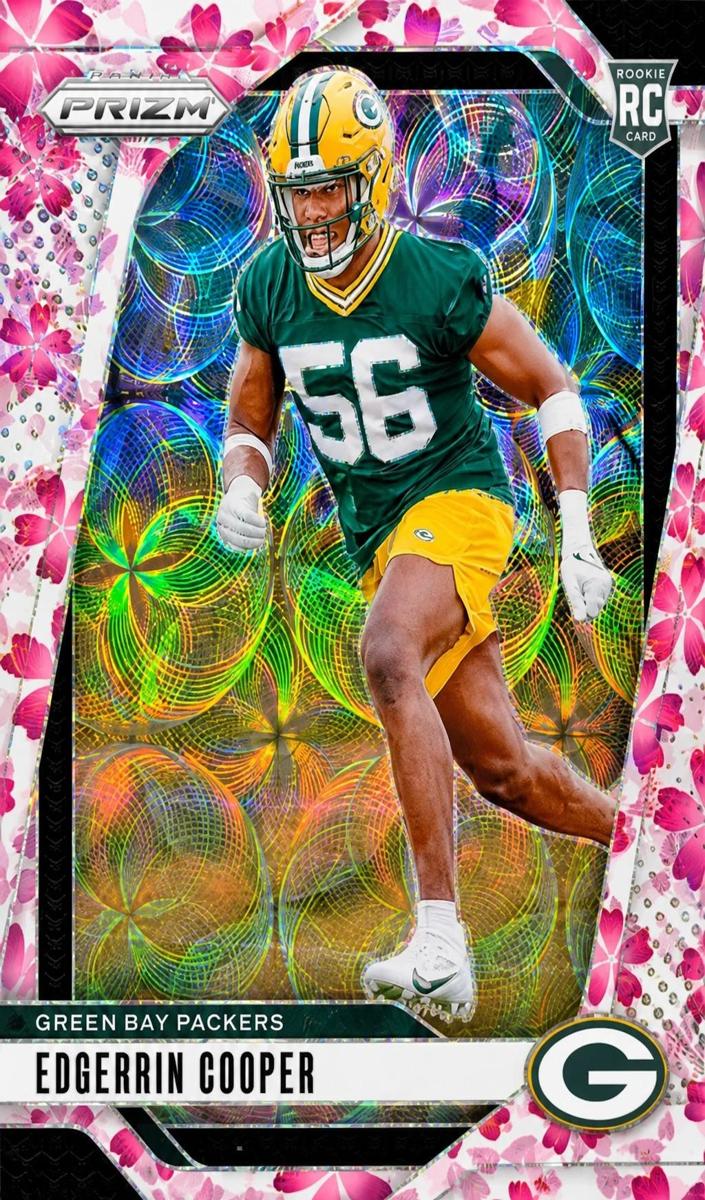 2024 Panini Prizm Football Choice Cherry Blossom Edgerrin Cooper #331