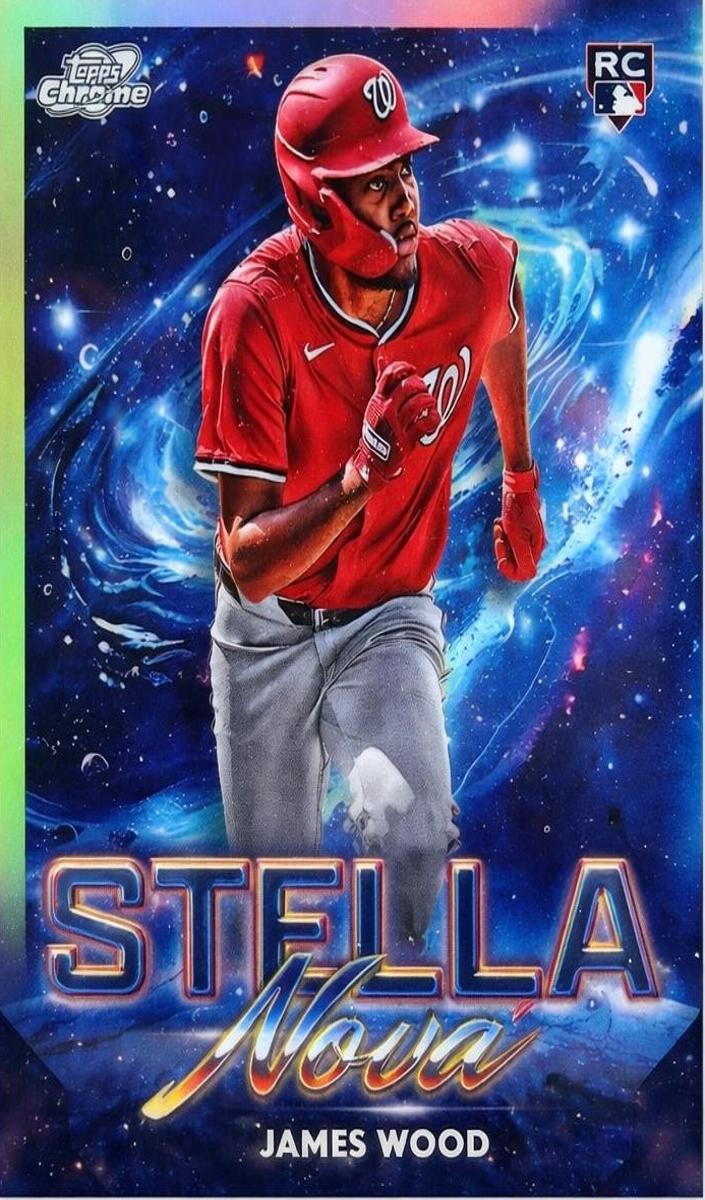 2025 Topps Cosmic Chrome Baseball James Wood #SN-10