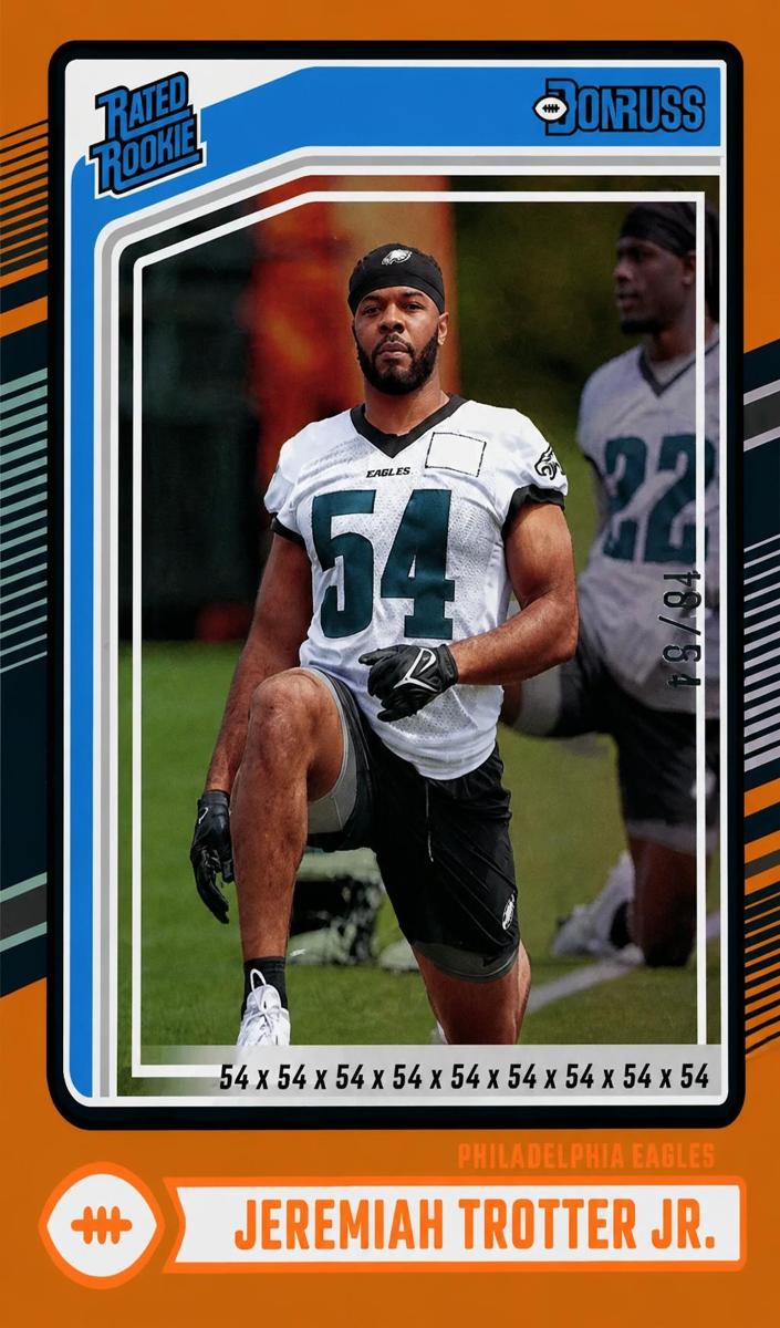 2024 Panini Donruss Football Jersey Number Jeremiah Trotter Jr. #334