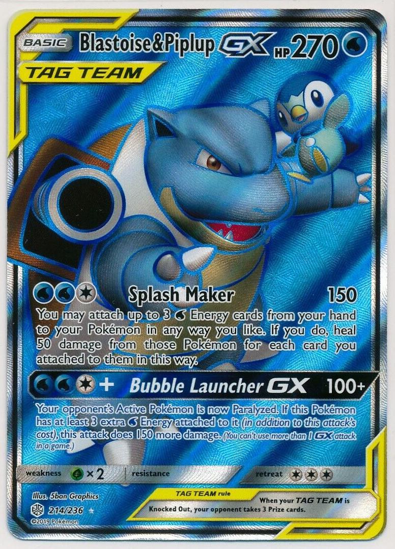 Blastoise & Piplup