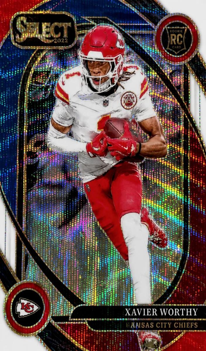 2024 Panini Select Football Tri-Color Xavier Worthy #224