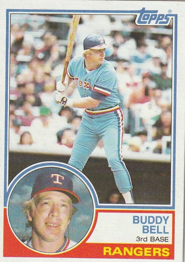 1983 Topps Baseball Buddy Bell #330 PSA 9