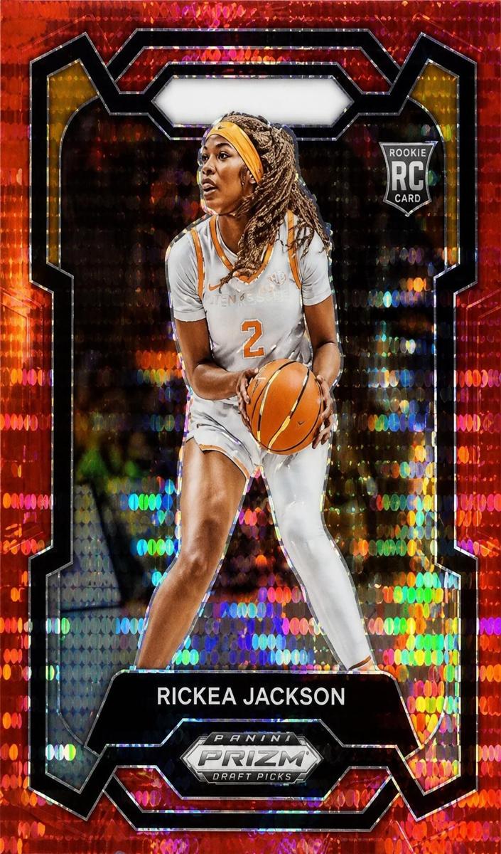 2024 Panini Prizm Draft Picks Basketball Red Pulsar Rickea Jackson #44