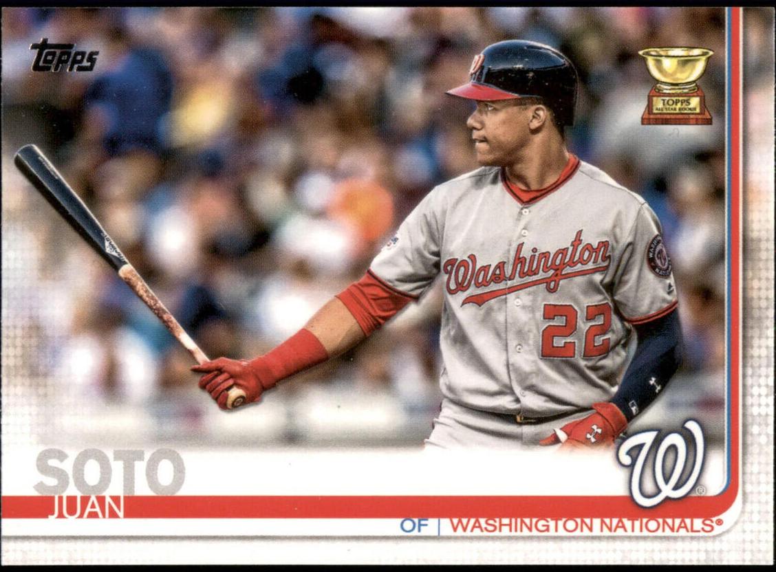 2019 Topps Baseball Batting Juan Soto #213 PSA 9