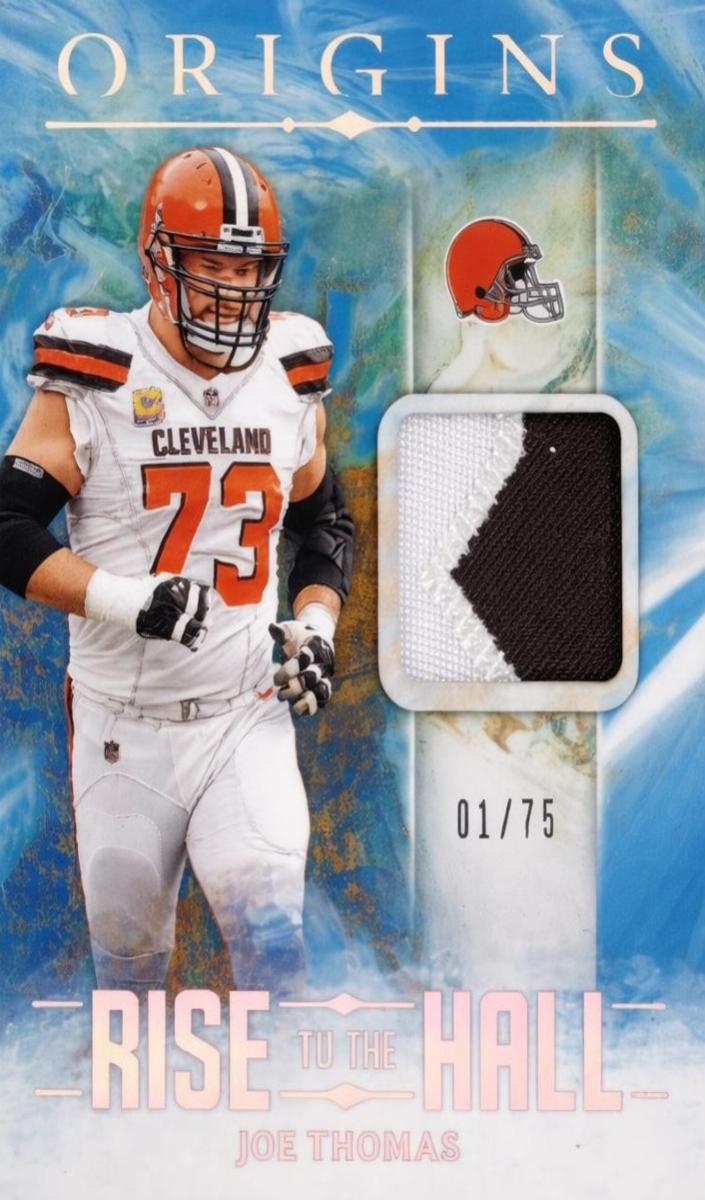2024 Panini Origins Football Turquoise Joe Thomas #RTH-JTH