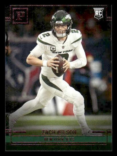 2021 Panini Chronicles Football Pink Zach Wilson #PA-2 CGC 9