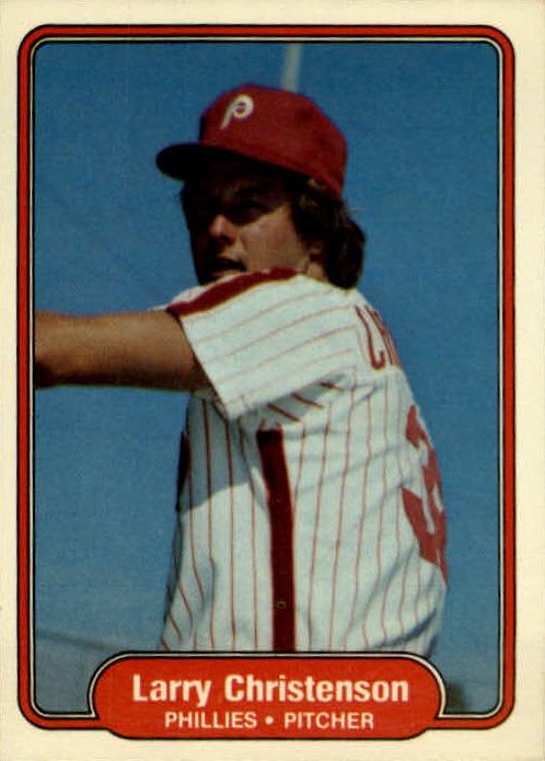 1982 Fleer Baseball Larry Christenson #244