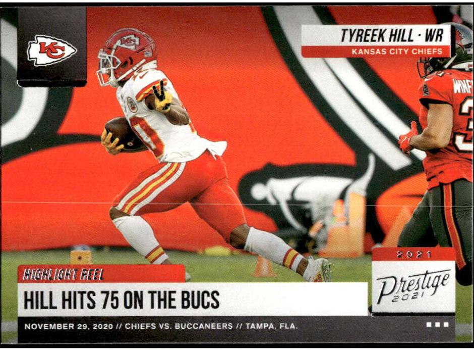 2021 Panini Prestige Football Tyreek Hill #HR-TH