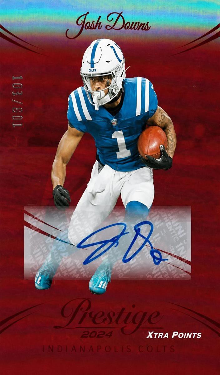 2024 Panini Prestige Football Red Josh Downs #128