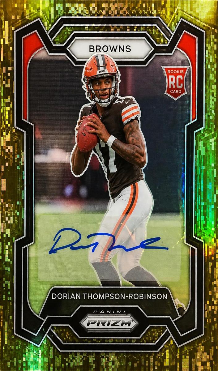 2023 Panini Prizm Football Camo Dorian Thompson-Robinson #322 PSA 8.5