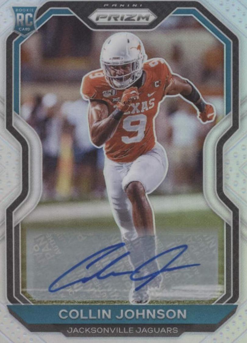 2020 Panini Prizm Football Collin Johnson #353