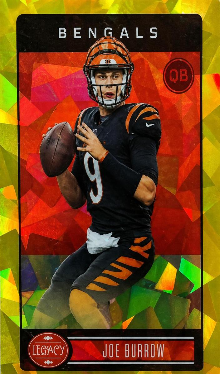 2023 Panini Legacy Football Premium Edition Diamond Mini Joe Burrow #18