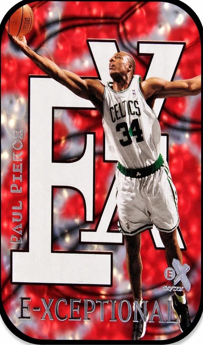 1999 Skybox E-X Basketball Red Paul Pierce #4XC PSA 8