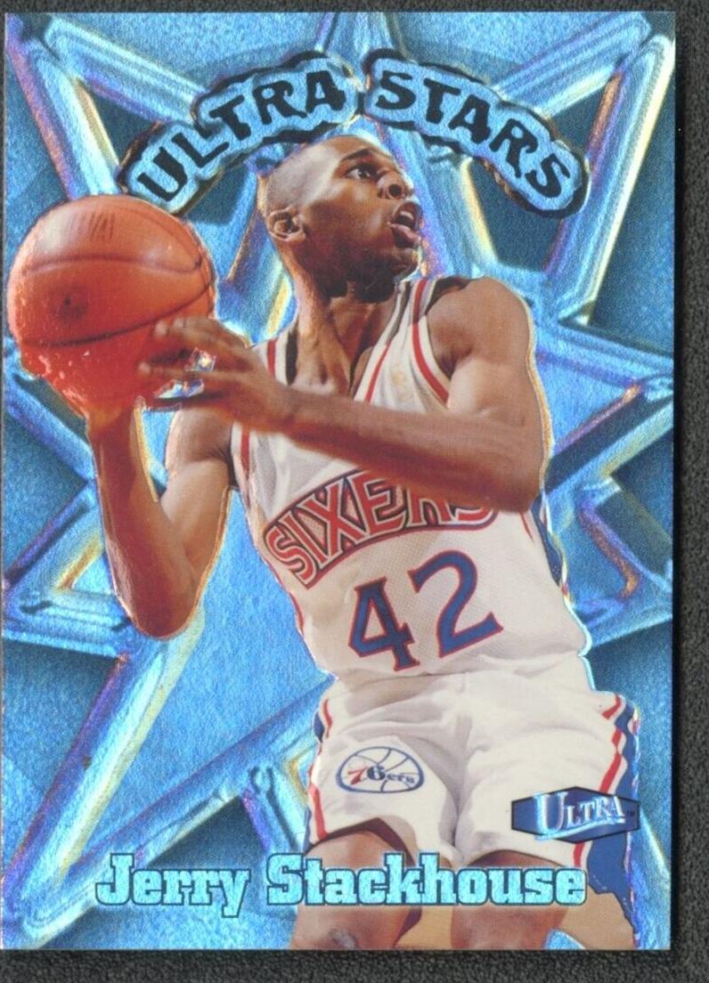 1997 Fleer Ultra Basketball Jerry Stackhouse #19