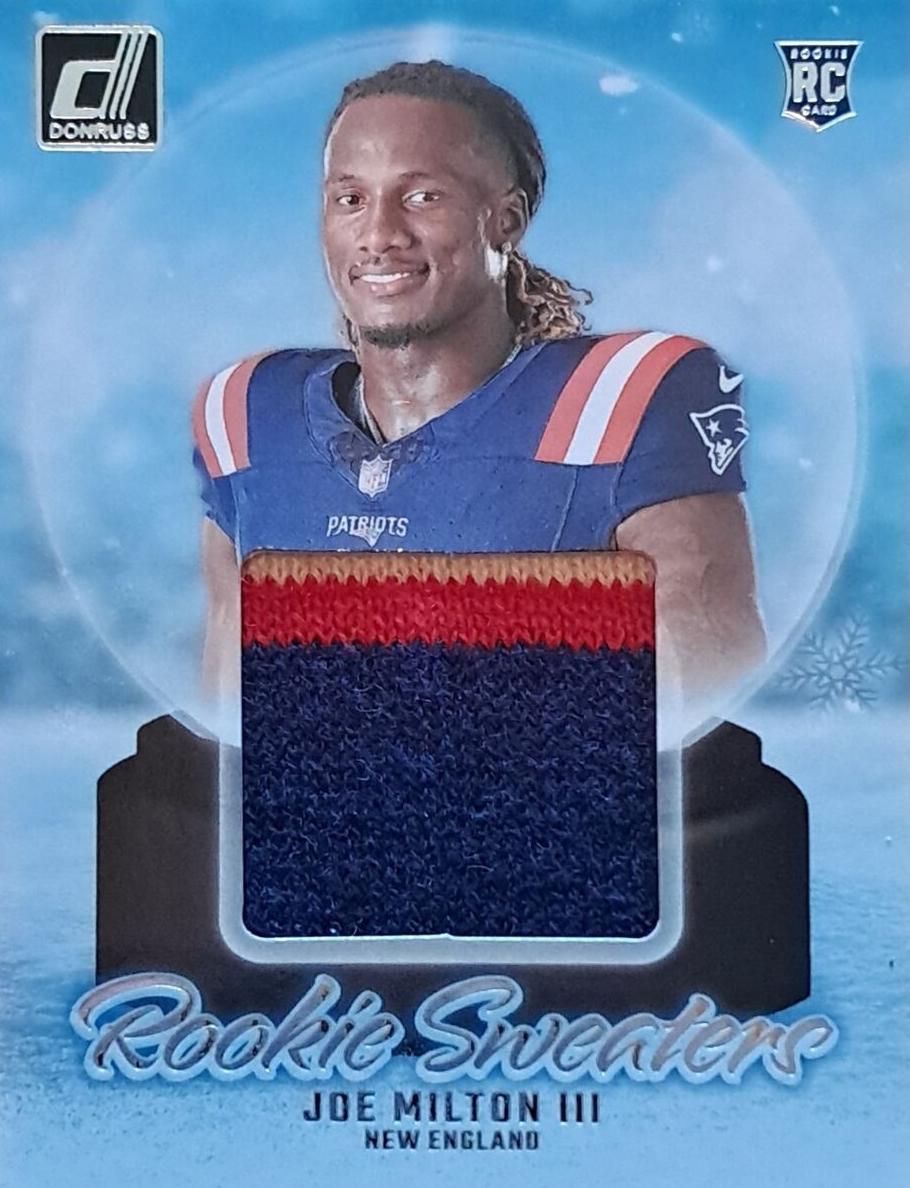 2024 Panini Donruss Football Joe Milton III #RHS-JMI