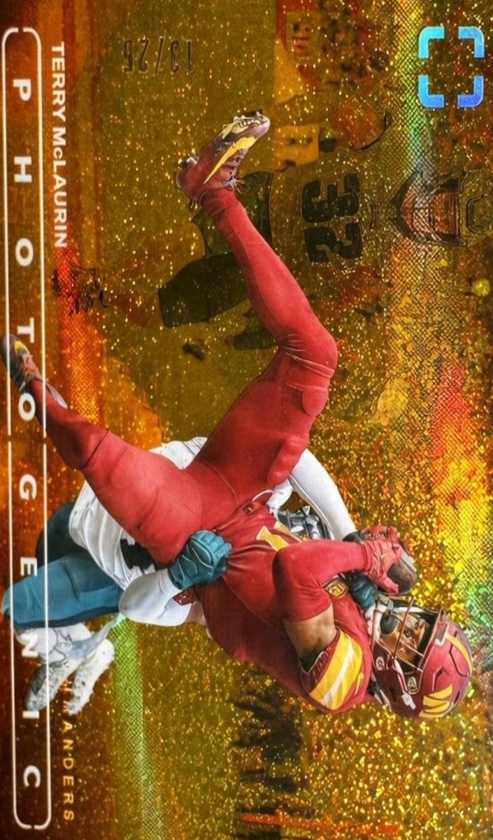 2024 Panini PhotoGenic Football Orange Terry McLaurin #53