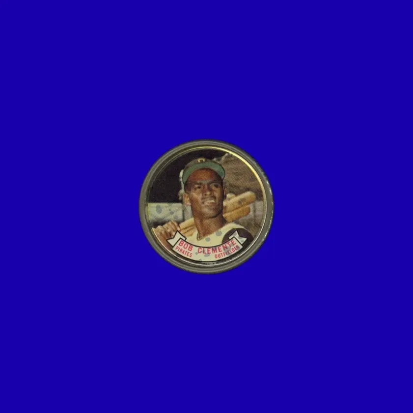 1964 Topps Coins Baseball Roberto Clemente #55