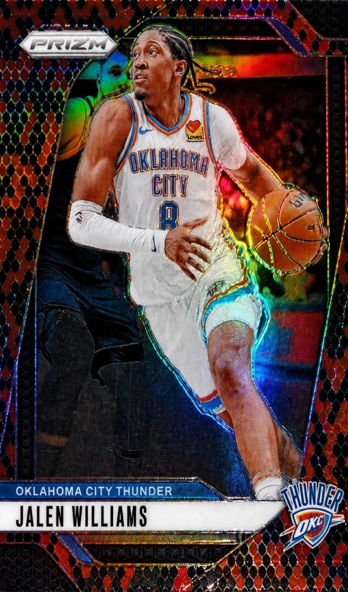 2024 Panini Prizm Basketball Snakeskin Jalen Williams #65