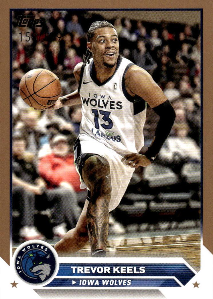 2023 Topps G-League Basketball Bronze Trevor Keels #38