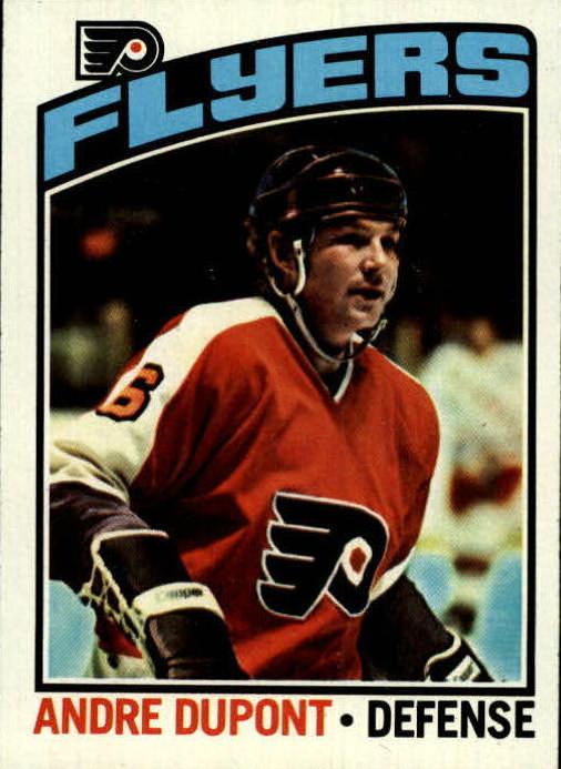 1976 Topps Hockey Andre Dupont #131