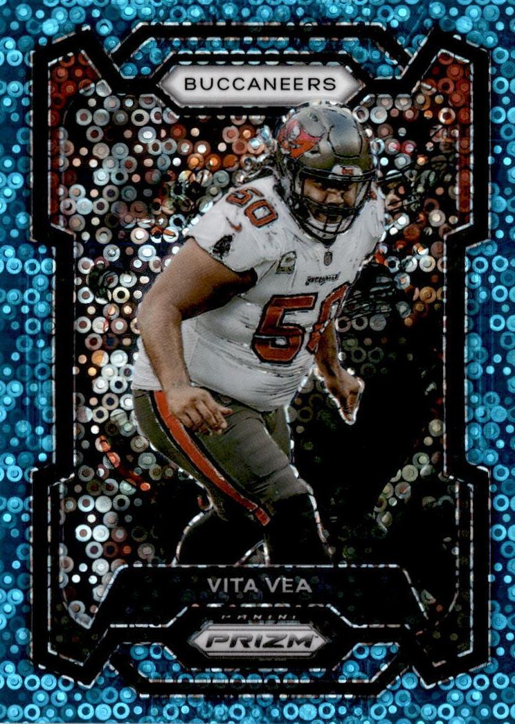 2023 Panini Prizm Football No Huddle Blue Vita Vea #282