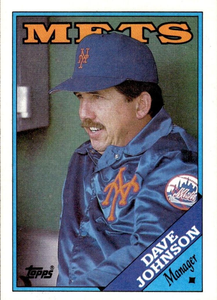 1988 Topps Baseball Dave Johnson #164