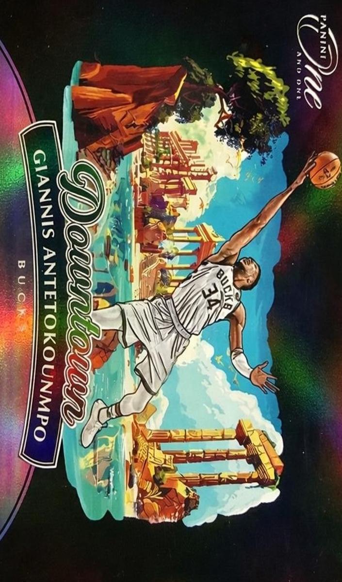 2023 Panini One and One Basketball Giannis Antetokounmpo #7 PSA 10