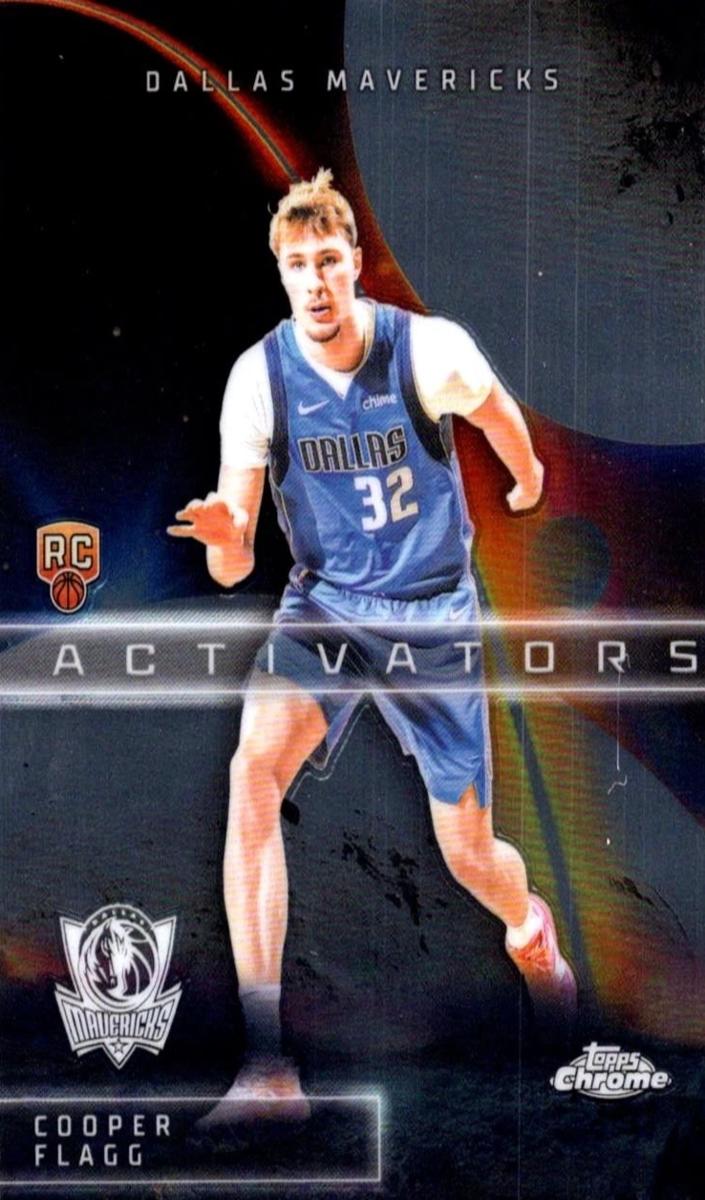 2025 Topps Chrome Basketball Cooper Flagg #AC-11 PSA 9