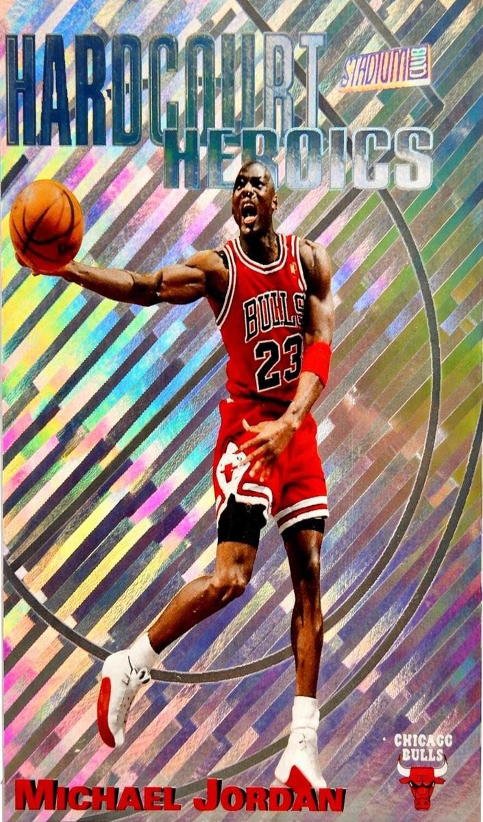 1997 Topps Stadium Club Basketball Michael Jordan #H1 PSA 9