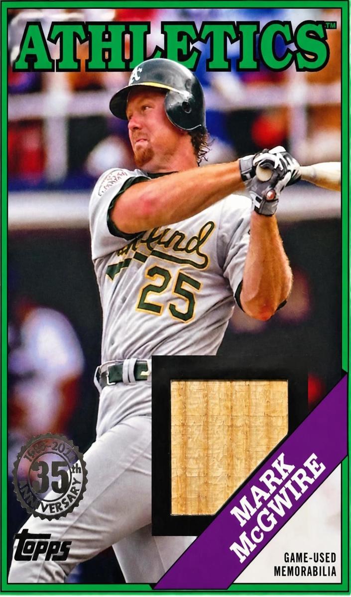 2023 Topps Baseball Mark McGwire #88R-MMC PSA 10