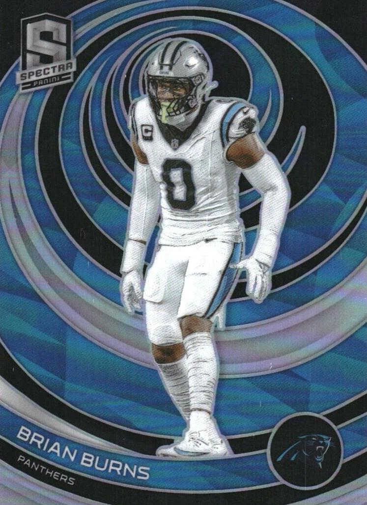 2023 Panini Spectra Football Silver Brian Burns #14