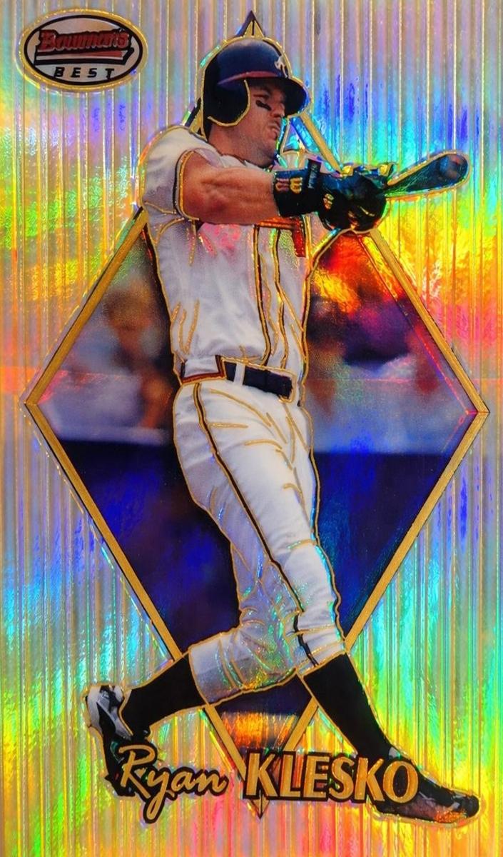1999 Bowman's Best Baseball Refractor Ryan Klesko #81