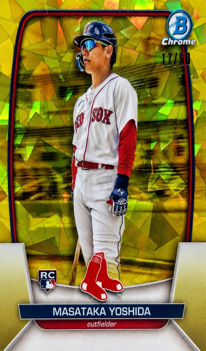 2023 Bowman Chrome Baseball Gold Masataka Yoshida #75 SGC 9.5