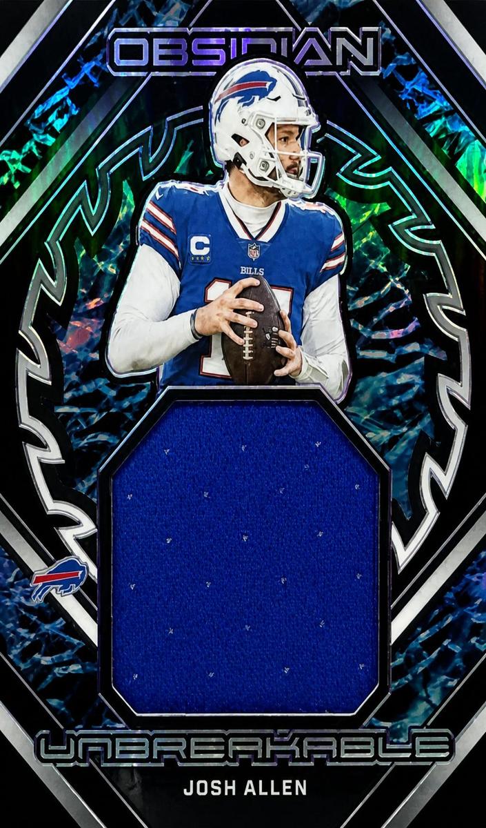 2023 Panini Obsidian Football Electric Etch Purple Josh Allen #UM-JAL