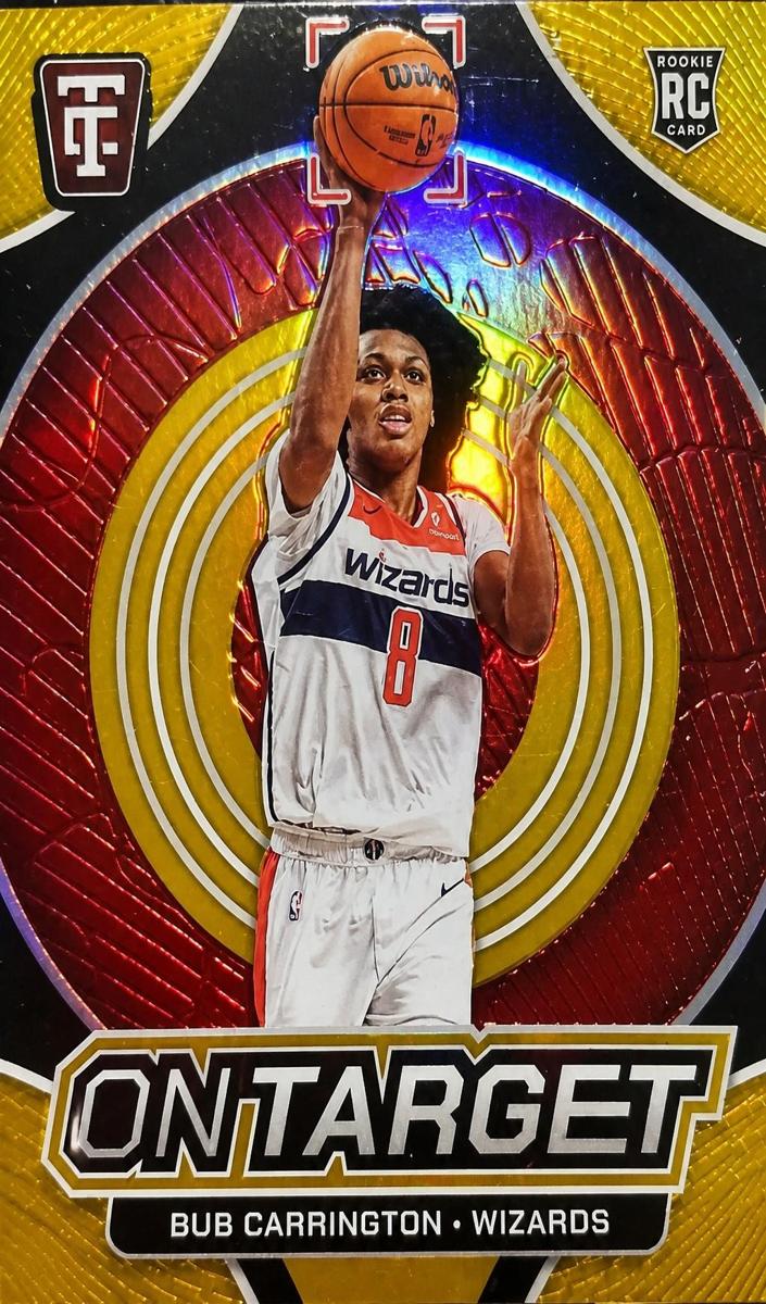 2024 Panini Totally Certified Basketball Mirror Platinum Gold Bub Carrington #11