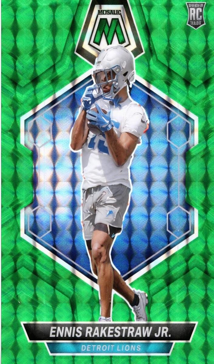 2024 Panini Mosaic Football Green Ennis Rakestraw Jr. #357