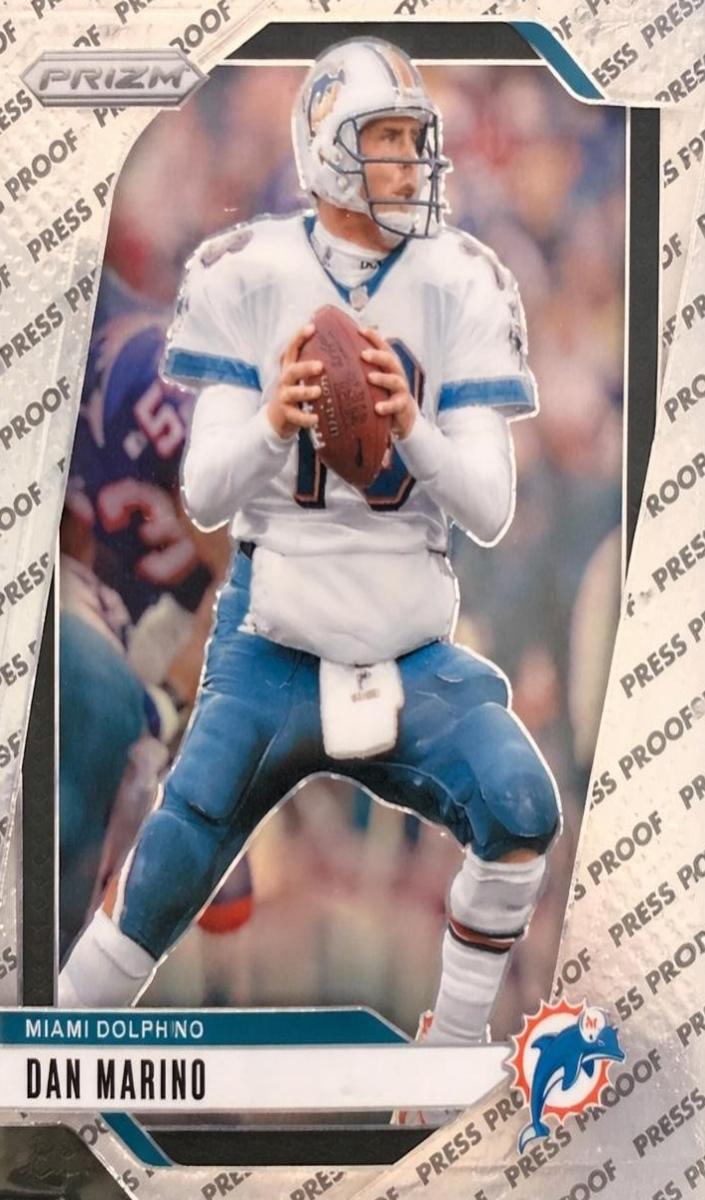 2024 Panini Prizm Football Press Proof Dan Marino #182