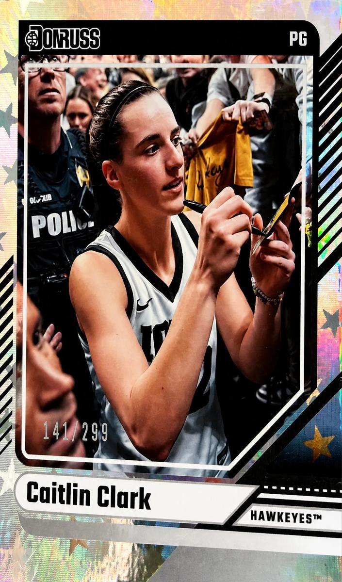 2024 Panini Caitlin Clark Collection Basketball Pointed Stars Caitlin Clark #7 PSA 10