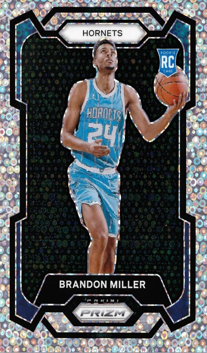 2023 Panini Prizm Basketball Fast Break Brandon Miller #152 PSA 9