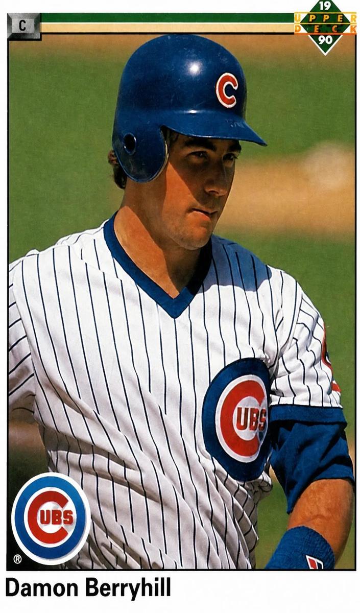 1990 Upper Deck Baseball Damon Berryhill #322