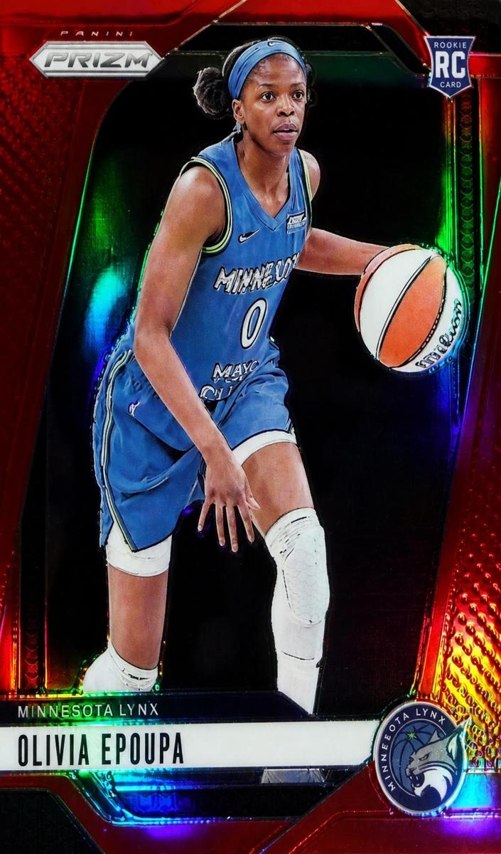 2024 Panini Prizm WNBA Basketball Red Olivia Epoupa #95