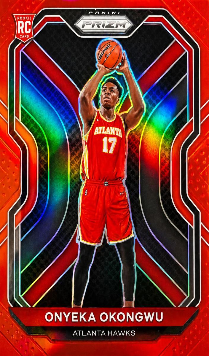 2020 Panini Prizm Basketball Prizms Red Onyeka Okongwu #260 CSG 8.5