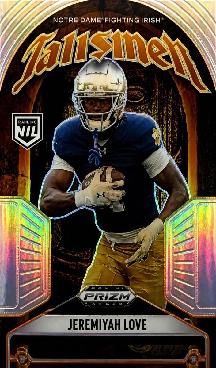 2025 Panini Prizm Black Football Jeremiyah Love #24