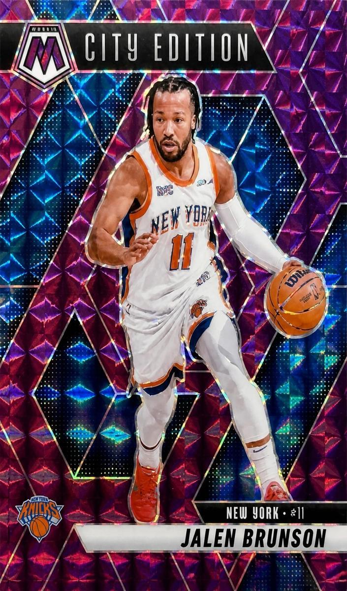 2024 Panini Mosaic Basketball Purple Jalen Brunson #284