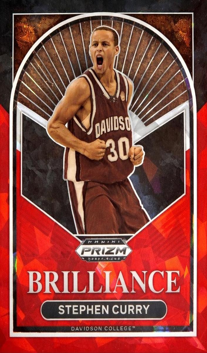 2023 Panini Prizm Draft Picks Basketball Red Ice Stephen Curry #18