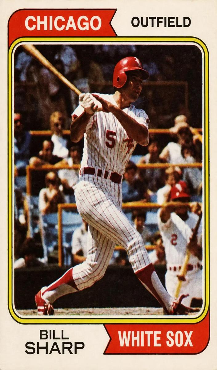 1974 O-Pee-Chee Baseball Bill Sharp #519